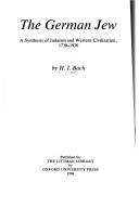 כריכת הספר "The German Jew" מאת Bach Hans I