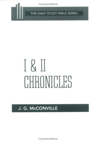 כריכת הספר "I & II Chronicles" מאת McConville J. G.