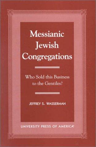 כריכת הספר "Messianic Jewish Congregations" מאת Wasserman S. Jeffrey.