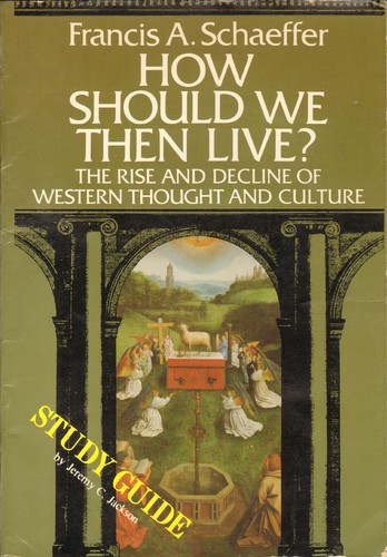 כריכת הספר "Study Guide for How Should We Then Live?" מאת Francis A. Schaeffer