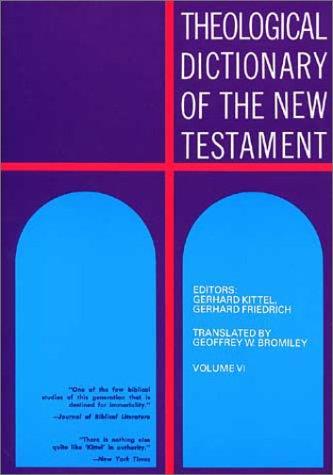 כריכת הספר "Theological dictionary of the New Testament : Vol. 5" מאת Kittel Gerhard