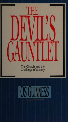 כריכת הספר "The devil's gauntlet" מאת Guinness Os