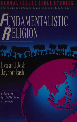 כריכת הספר "Fundamentalistic Religion/Global Issues Bible Studies" מאת Jayaprak