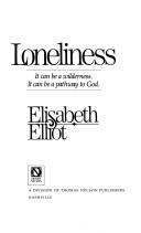 כריכת הספר "Loneliness" מאת Elliot Elisabeth