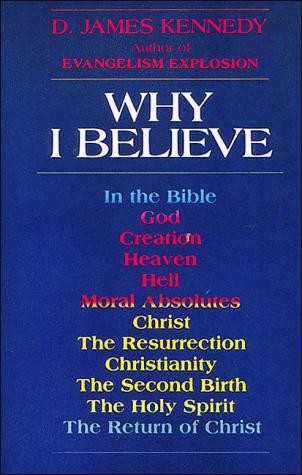 כריכת הספר "Why I believe" מאת Kennedy James