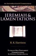 כריכת הספר "Jeremiah and Lamentations" מאת Harrison R.K