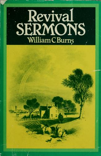 כריכת הספר "Revival sermons" מאת Burns, William C.