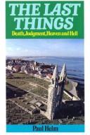 כריכת הספר "The Last Things" מאת Paul Helm
