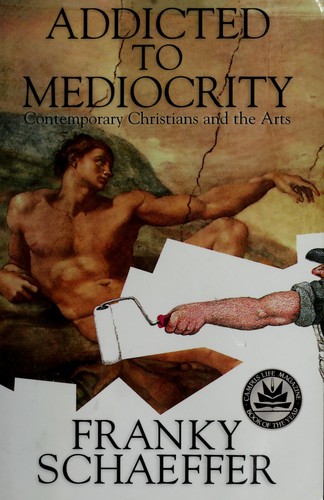 כריכת הספר "Addicted to mediocrity" מאת Schaeffer Franky