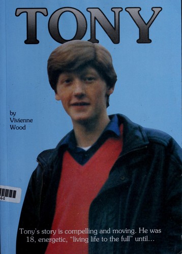 כריכת הספר "Tony" מאת Vivienne Wood