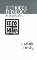 כריכת הספר "Orthodox theology" מאת Vladimir Lossky