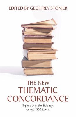 כריכת הספר "The New Thematic Concordance For The (…)" מאת Stonier Geoffrey
