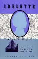 כריכת הספר "Idelette" מאת Edna Gerstner