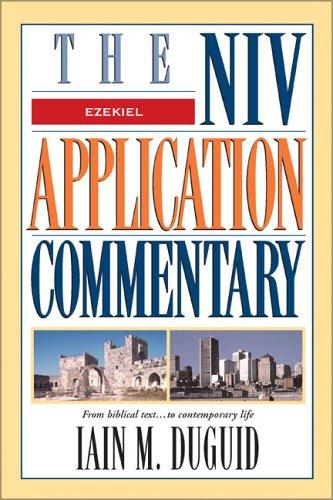 כריכת הספר "Ezekiel The NIV Application Commentary" מאת Duguid Iain M