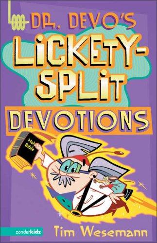 כריכת הספר "Dr. Devo's Lickety-Split Devotions" מאת Tim Wesemann, Chris Tobias