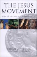 כריכת הספר "The Jesus movement" מאת Stegemann Ekkehard