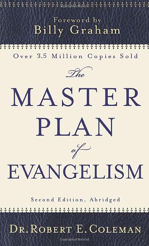 כריכת הספר "Master Plan of Evangelism" מאת Coleman Robert E