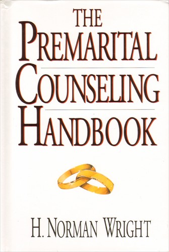 כריכת הספר "The Premarital Counseling Handbook" מאת Wright, H. Norman