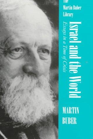 כריכת הספר "Israel and the world" מאת Buber Martin