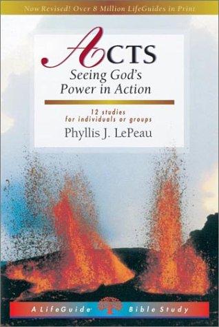 כריכת הספר "Acts" מאת Phyllis J. Le Peau