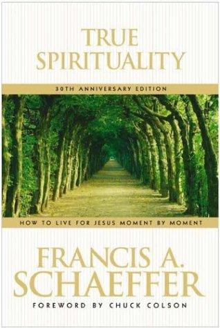 כריכת הספר "True spirituality" מאת Schaeffer Francis A