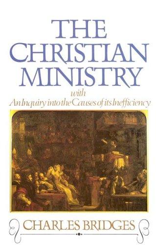 כריכת הספר "The Christian Ministry" מאת Bridges Charles