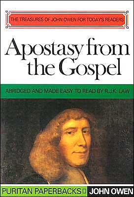 כריכת הספר "Apostasy from the Gospel …." מאת John Owen