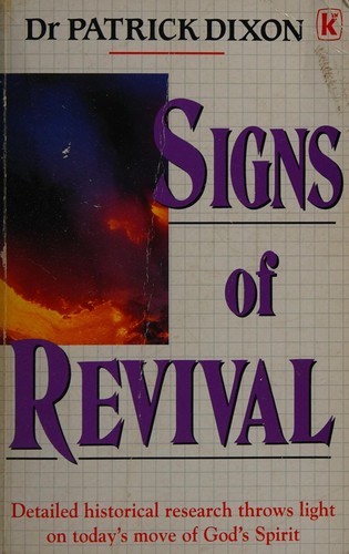 כריכת הספר "Signs of revival" מאת Dixon Patrick
