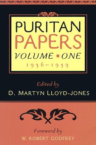 כריכת הספר "Puritan Papers Vol 1" מאת Lloyd-Jones Martyn