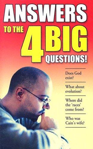 כריכת הספר "Answers to the Big 4 Questions" מאת 