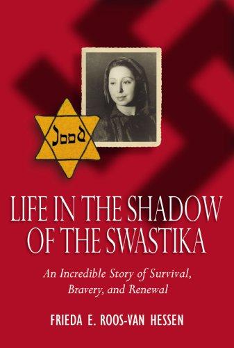 כריכת הספר "Life in the Shadow of the Swastika" מאת Hessen Frieda E. Roos-van