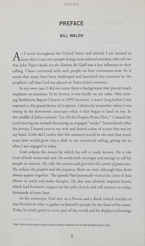 כריכת הספר "A holy ambition" מאת Piper John