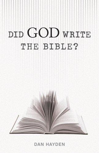 כריכת הספר "Did God Write the Bible?" מאת Hayden Dan