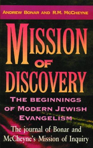כריכת הספר "Mission of discovery" מאת Bonar Andrew A