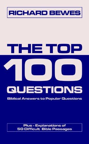 כריכת הספר "The Top 100 Questions" מאת Bewes Richard