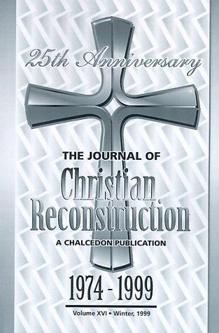 כריכת הספר "The Journal of Christian Reconstruction : Vol 1" מאת Gary North